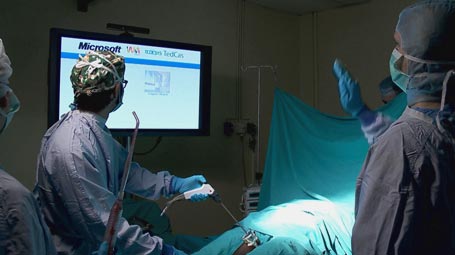 Tedesys Uses Kinect in Hospitals