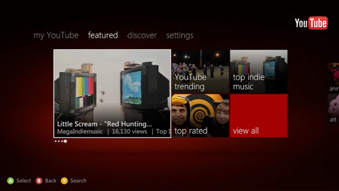 Youtube Xbox